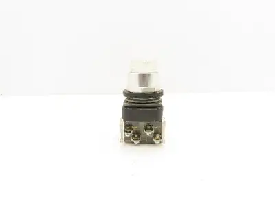 Allen Bradley 800T-QT10W Illuminated Clear Lens Pushbutton 30mm