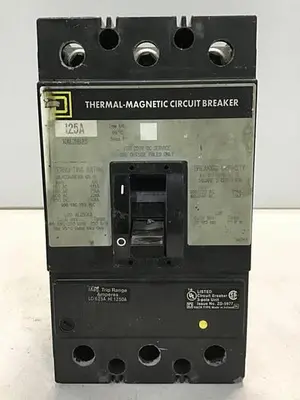 USED SQUARE D KAL36125 & SWITCH