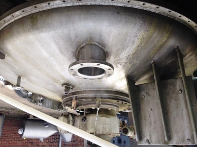 4,000L S/S JKTD Vacuum Conical J. H. Day Mixer Model 1225MBX