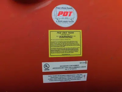 Used PDT PEE DEE TANK 280PDHDW Stationary Fuel Tanks Texas US | Aucto #1454462