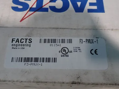 New | in-Stock FACTS ENGINEERING F3PMUX1 Electrical Controls | HGR 24 #747612