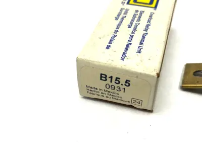 NEW SQUARE D THERMAL OVERLOAD RELAY ELEMENT