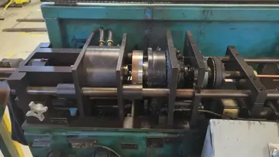 7/8" CROWN UNLIMITED MODEL #STCOS M-7 TUBE STRAIGHT & CUTOFF MACHINE: YOBRO #25338