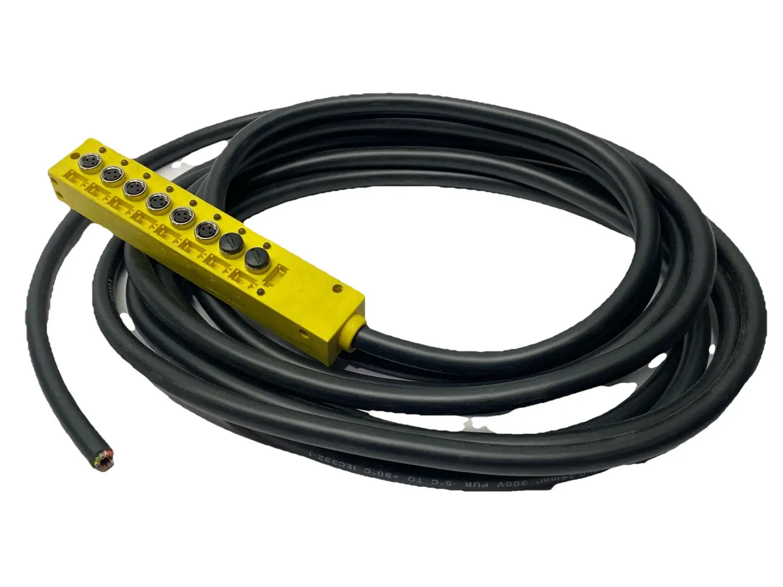 C49T8E00PB050M | Balluff  8-Port Junction Box 5m Cable - Used