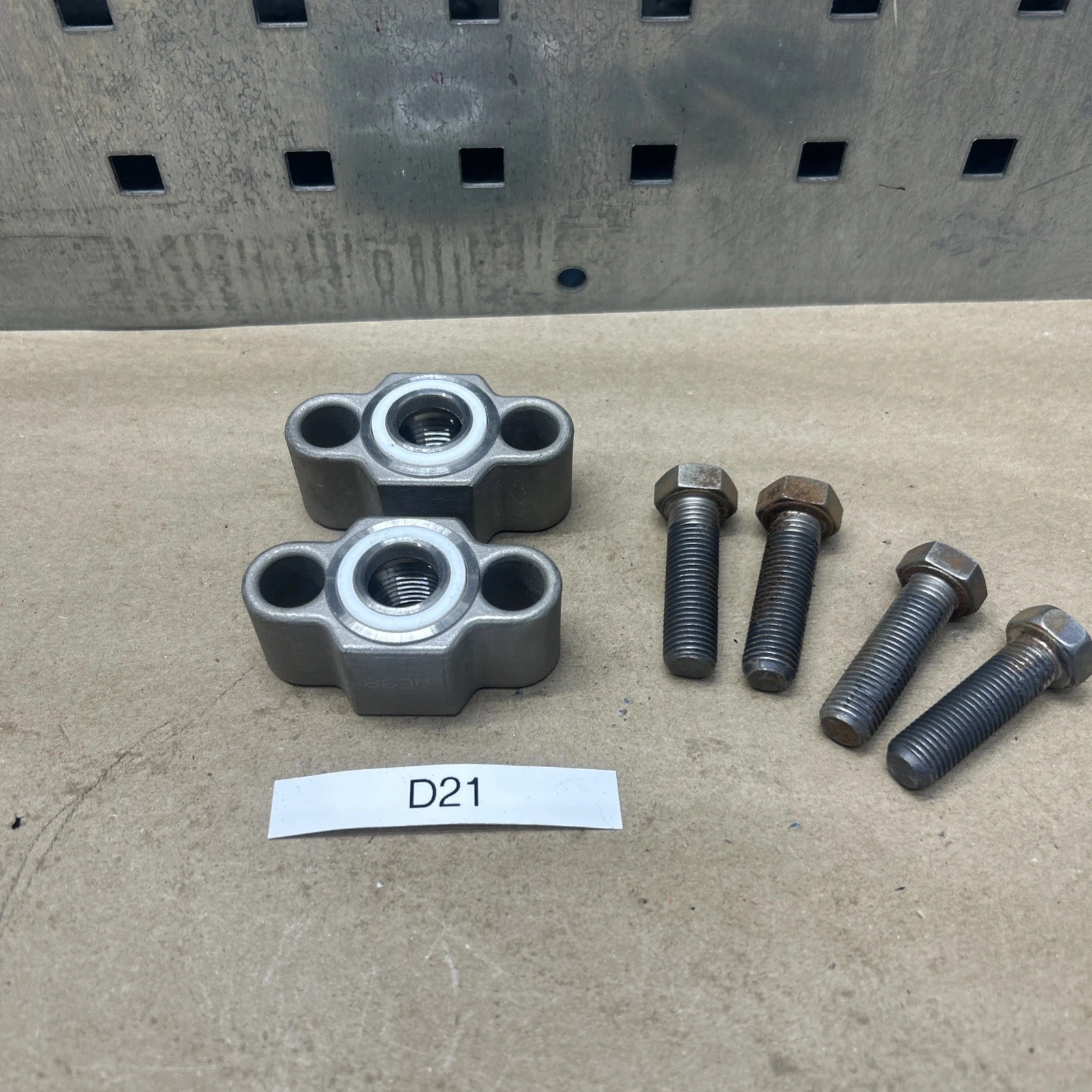 (2) Stainless Steel Process Connector 1/2” NPT NNB Fast Shipping! + Warranty