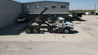 New | in-Stock 2025 MACK GRANITE 64BR Rolloff Trucks Texas US | Roll Off Truck World #1491930