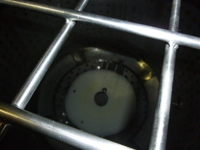 2200L S/S JKTD Enclosed Mixing Tank