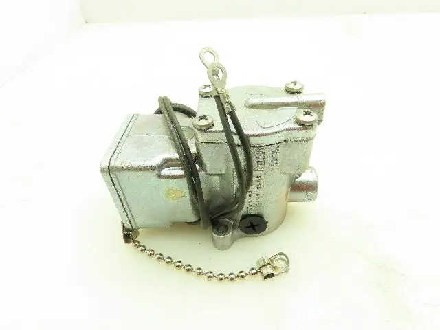 Parker K065 6035 L-Pilot Valve 110/120V Solenoid Manifold Mount
