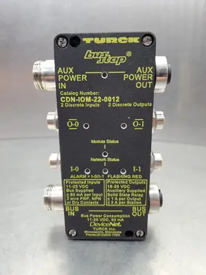 USED Turck DeviceNet BusStop Terminal Connector Block