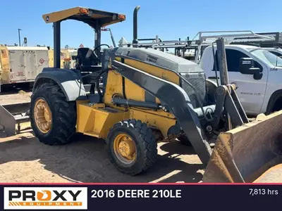 Used 2016 DEERE 210LE Backhoe Loaders Arizona US | Proxy Equipment #1388796