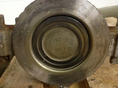 Fisher type 8550 Butterfly Valve size 4"