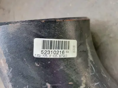 8" 90 deg. Elbow Butt Weld 2D-5-2R