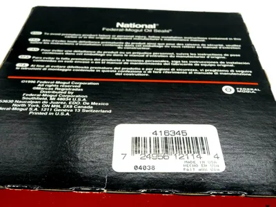 NEW FEDERAL MOGUL 416345 OIL SEAL 3.875 X 4.999 X.500
