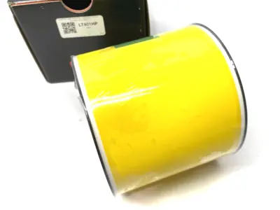 USED HP PRO MODEL HIGH PERFORMANCE 10 YEAR VINYL LABEL, YELLOW