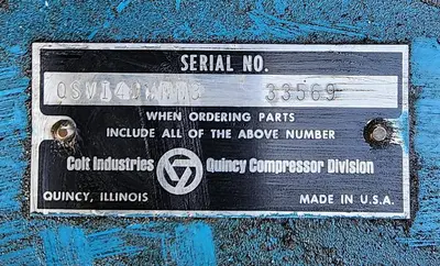 USED 1997 QUINCY QSV1-4DWNN3