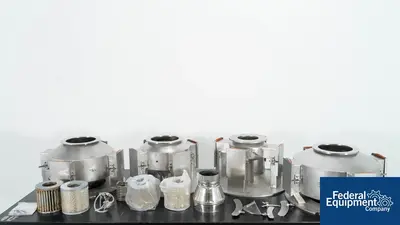 USED Vector Vector Coating Pan, Model LDCS3, S/S