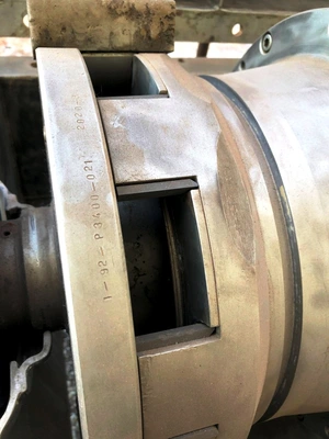 Sharples P3400 decanter centrifuge, 316SS.