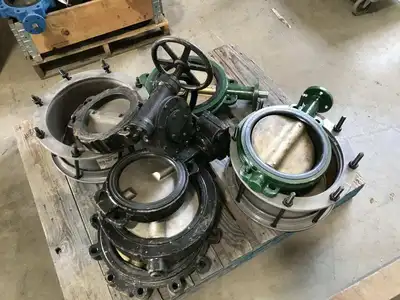 Various Size C623/954AL C197Hi-Cu 316/304SS Disc CI/DI Butterfly Valves 85+ Pcs