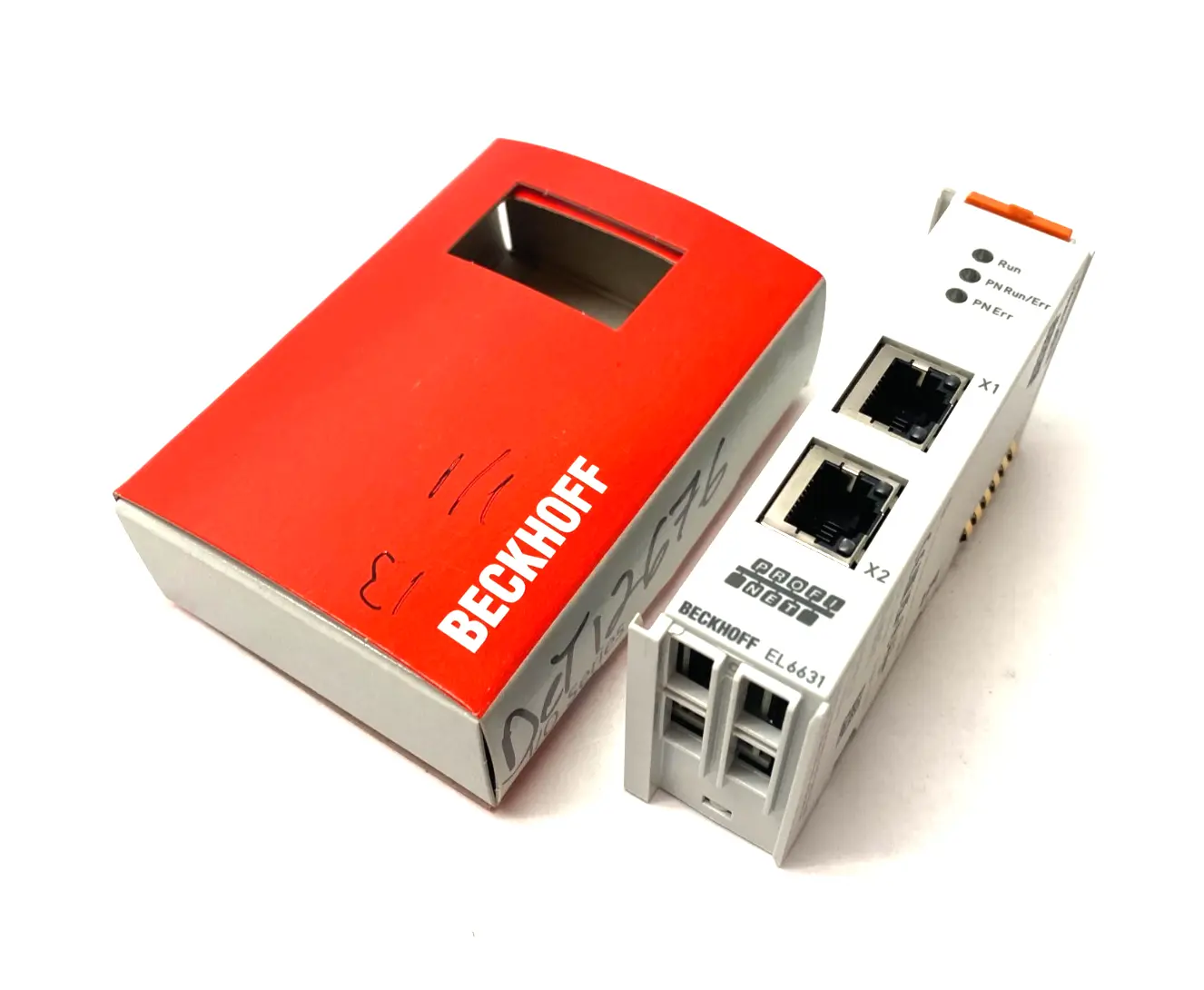 USED BECKHOFF ETHERCAT 2-PORT COMMUNICATION INTERFACE, PROFINET RT CONTROLLER