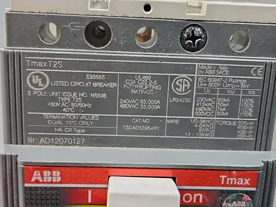 USED ABB Tmax T2S