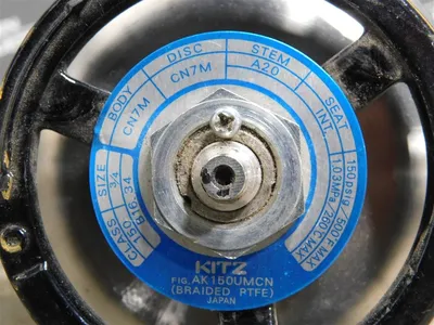 Kitz AK150UMCN 3/4" Gate Valve Female NPT 150 WOG 1.03MPa Max. New