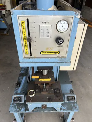 USED 1997 GREENERD PRESSES GREENERD HPB-5 PRESS