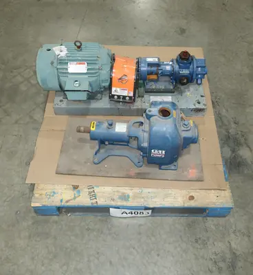 USED GORMAN-RUPP GHS1 1/2GH3-B/40C6070A80D, 82H3-B