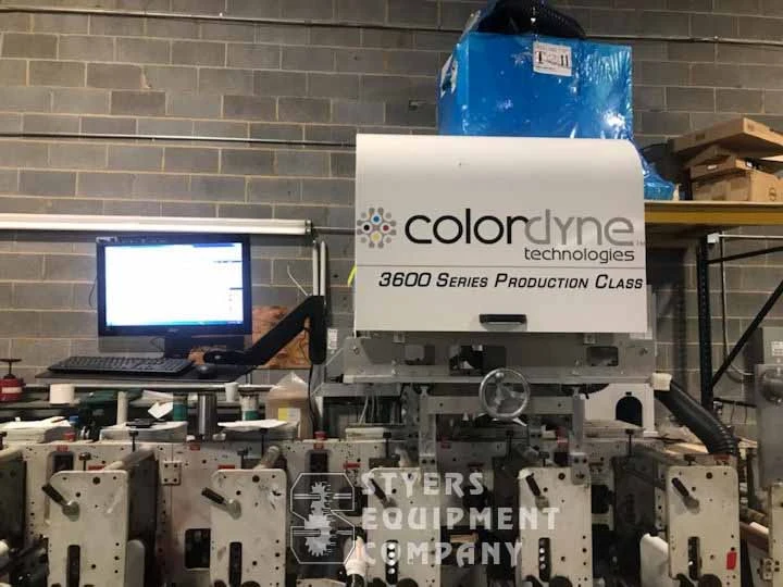 Used 2014 COLORDYNE CDT 3600 RETROFIT Digital Printers Kansas US | Styers Equipment Company #292564
