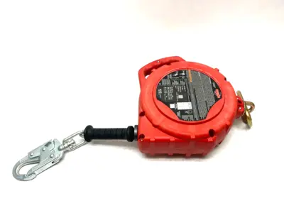USED 3M PROTECTA® REBEL SELF-RETRACTING LIFELINE, SWIVELING ANCHOR, 50FT