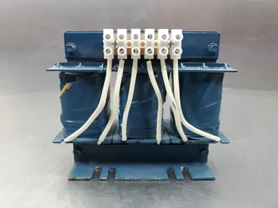 ALLEN BRADLEY 1321-3R8-C 3-PHASE LINE REACTOR, 8A, 600V. 1D-40