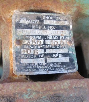Taco Does Not Apply Other Pumps | Amiron Machinery (5)