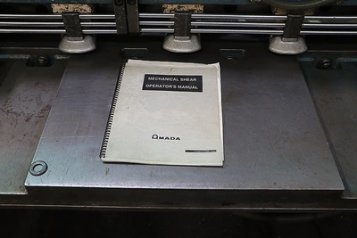 AMADA M-2060 Power Squaring Shears (Inch) | Norcal Machinery (7)