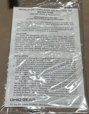 NEW Ohio Gear B2175MQ56