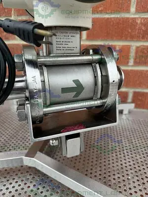 USED YOKOGAWA ADMAG CA CA204SG MAGNETIC FLOWMETER W/ STAND, CONTROLLER