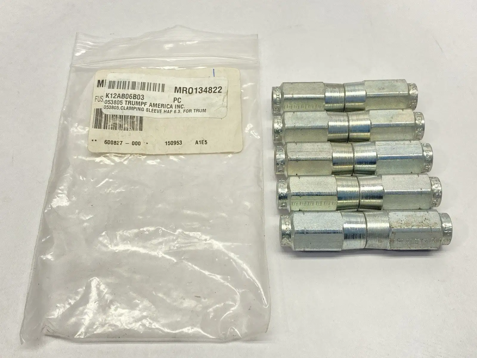 Trumpf 053805 Clamping Sleeve HAF 3.5 LOT OF 10 - New Other