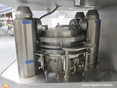 Used Korsch XL 800 Rotary Tablet Press – 87 Station, 939,600 Tablets/Hour