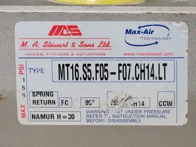 USED MAS MT16.S5.F05-F07.CH14.LT