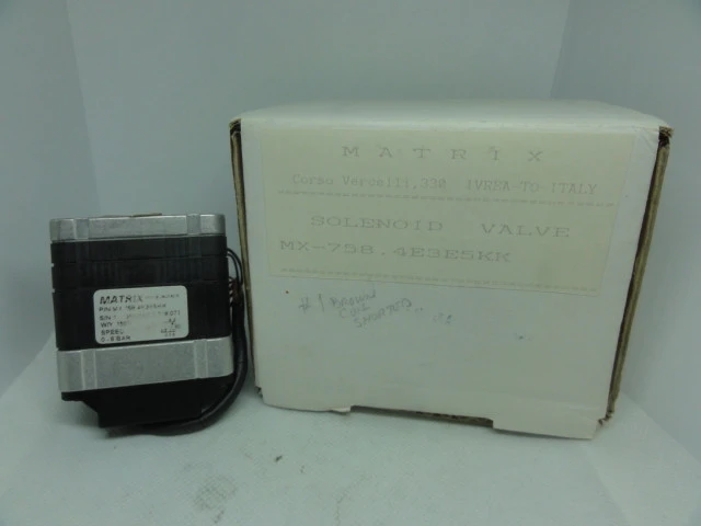 Used MATRIX MX-758.4E3E5KK Parts (Hydraulics and Pneumatics) | BG Industrial Surplus #472744