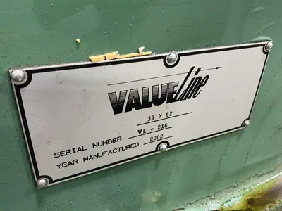 Used 2002 VALUELINE 37 X 52 Die Cutting Presses Ohio US | HGR 24 #1316137