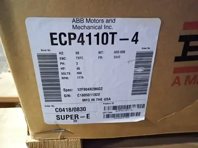 USED BALDOR ECP4110T4