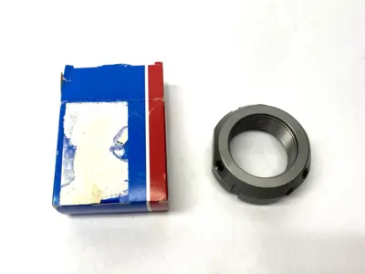 New | in-Stock SKF PRECISION LOCK NUT W/ LOCKING PINS 35MM BORE 54MM OD 22MM WIDTH Nuts & Screws | Maverick Industrial Sales #1100621