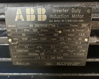 USED ABB 6N286THTN8177AAL