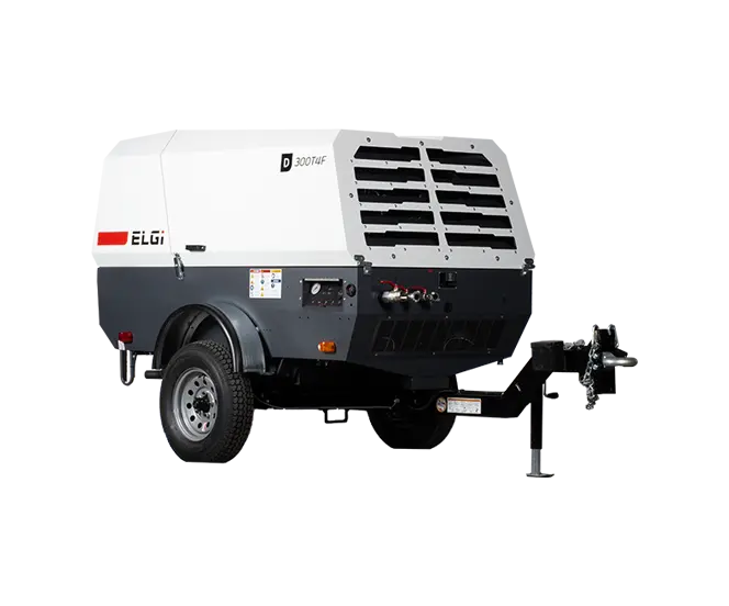 New | in-Stock 2026 ELGI D300T4F Air Compressors, Portable Pennsylvania US | Iron Exchange Equipment Solutions #1353896
