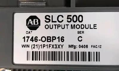 Allen-Bradley 1746-OBP16/C Output Module Board SLC 500 Loc3D29