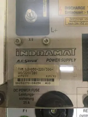 USED INDRAMAT TVM 1.2-050-220/300-W0/220/380