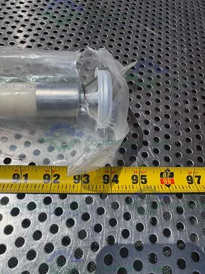 NEW SAINT GOBAIN 94" SILICONE HOSE W/ 3/4" TO 1 1/2 SANITARY FITTING