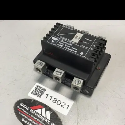 Used ELECTROMATIC RSC 40AA12-6 Relays & Switches Michigan US | Ideal Machinery #593298
