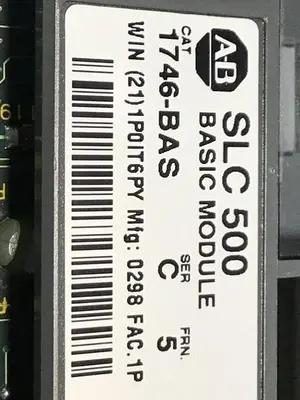 USED ALLEN BRADLEY 1746-BAS SER C
