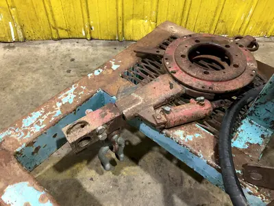 5" PIPE PECK-O-MATIC HYDRAULIC BUCK-ON / BREAK-OUT MACHINE FOR THREADED PIPE: STOCK #16528