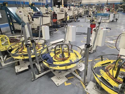 RMG 6450V-60-F Powered Uncoiler for Heading Machine